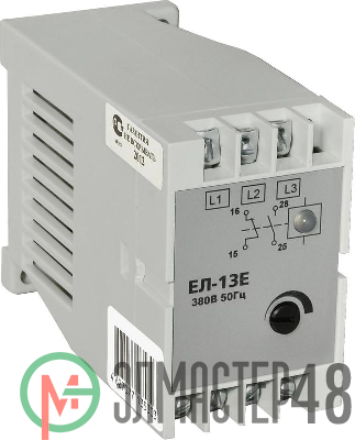 Реле контроля фаз ЕЛ-13Е 380В 50Гц Реле и Автоматика A8222-77135303