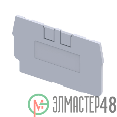 Крышка концевая для клеммы проходной OptiClip EPCX2.5 сер. КЭАЗ 289723