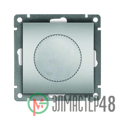 Светорегулятор СП Афина 500Вт механизм серебр. Universal A0101-S
