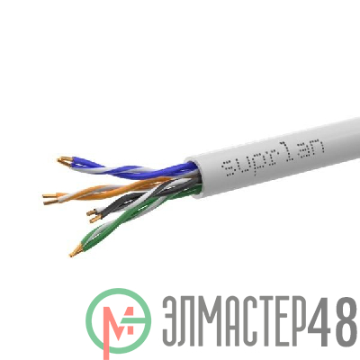 Кабель UTP 4х2х0.51 кат. 5е Cu LSZH нг(А)-HF In. 305м (м) SUPRLAN Premium 01-0307-1
