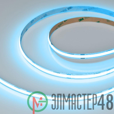 Лента светодиодная COB-X480-8mm 24V Sky Blue 8Вт/м IP20 (уп.5м) Arlight 047740