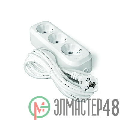 Удлинитель 3х10м с заземл. IP20 Е-303А ПВС 3х1.5 Universal 1725