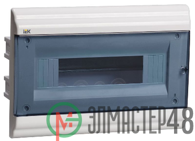 Бокс ЩРВ-П-12 мод. встраив. пластик IP41 PRIME ИЭК MKP82-V-12-41-10