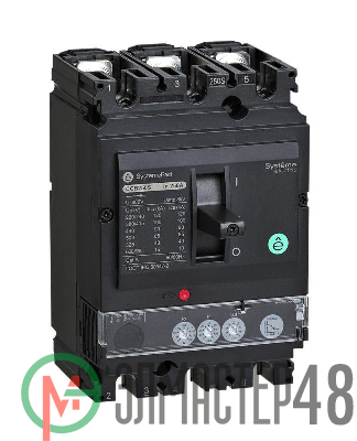 Включатель автоматический SYSTEMEPACT CCB250 36кА 3P3D S2.2 250А рычаг SE SPC250F25022L3DF