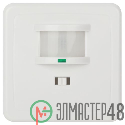 Датчик движения MD 020 бел. макс. нагрузка 500Вт угол обзора 140град. дальность 12м монитор бел. Эра Б0043797