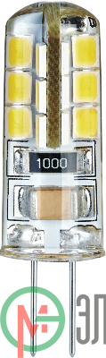Лампа светодиодная 71 359 NLL-S-G4-2.5-230-4K 2.5Вт 4000К бел. G4 190лм 220-240В Navigator 71359