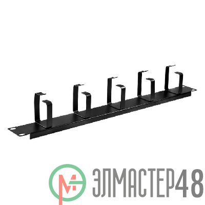 Организатор кабельный 1U 19дюйм метал. SUPRLAN 05-0407