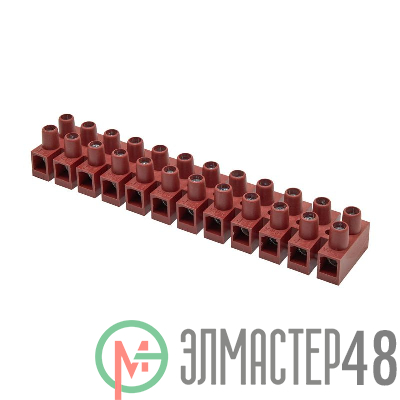 Колодка клеммная 12х10мм винт. ф/г OK-434-12-FV DKC 43412FV