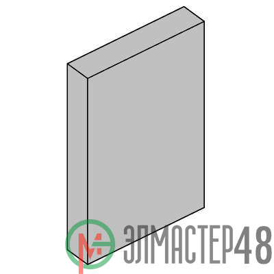 Пластина защитная осн. 80 (мет.) боковая IP44 DKC 30580