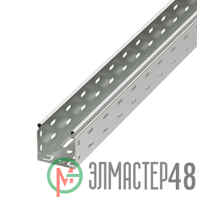 Лоток листовой перфорированный 80х80 L3000 сталь 0.7мм DKC 35301