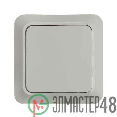 Выключатель 1-кл. BOLLETO накл. 7021 бел. ASD / IN HOME 4680005959747