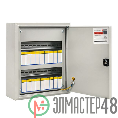 Щит ЩРН-18 (з) IP31 пласт. замок EKF mb21-18n