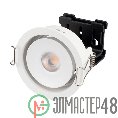 Светильник светодиодный CL-SIMPLE-R78-9W Warm3000 WH 45 deg IP20 металл Arlight 026868