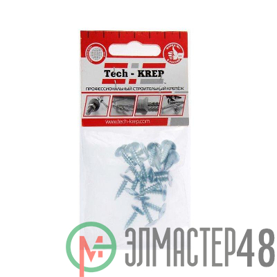 Саморез для тонкого метал. листа 4.2х16 (уп.20шт) пакет Tech-Krep 102388