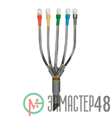 Муфта кабельная концевая универс. 1кВ 1ПКВ(Н)ТпНнг-LS-5х(150-240) с болтовыми наконечниками Нева-Транс Комплект 22040112