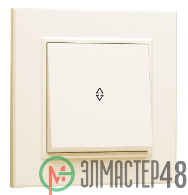 Переключатель 1-кл. СП Karea 10А IP20 крем. Makel 56010005