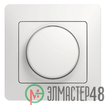 Светорегулятор (диммер) СП Glossa 300Вт поворот. в сборе бел. SchE GSL000134