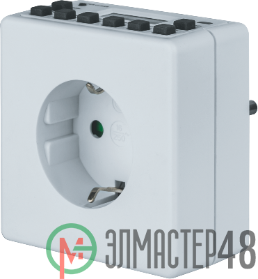 Таймер 61 556 NTR-E-S02-WH розет. электрон. Navigator 61556