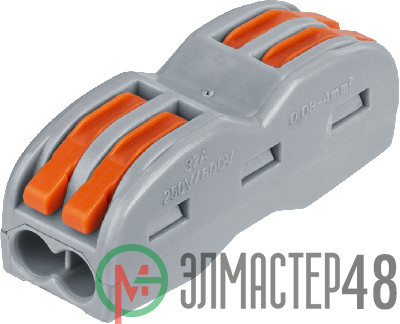 Клемма монтажная 14 221 NTC-R-2х2-4-B5 (уп.5шт) NAVIGATOR 14221