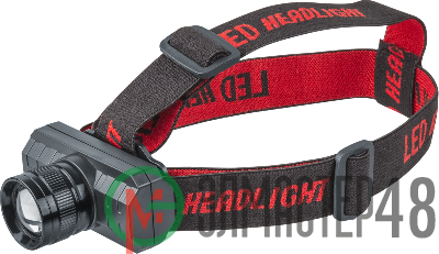 Фонарь налобный 93 478 NPT-H28-ACCU 1Cree XPE 3Вт li-ion 1.2А.ч 3реж. фокус NAVIGATOR 93478
