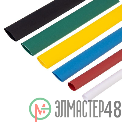 Набор трубок термоусадочных тонкостен. №3 (АССОРТИ) разноцвет. Rexant 29-0103