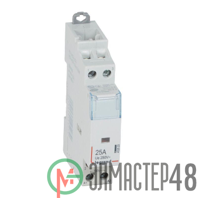 Контактор мод. 25А/2п 2НО 230В CX3 Leg 412523