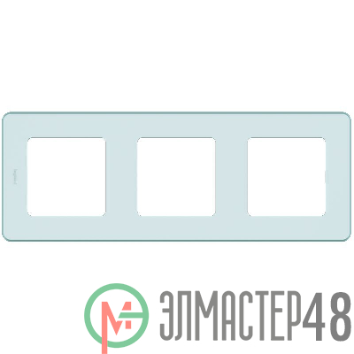 Рамка 3-м Inspiria мятн. Leg 673955