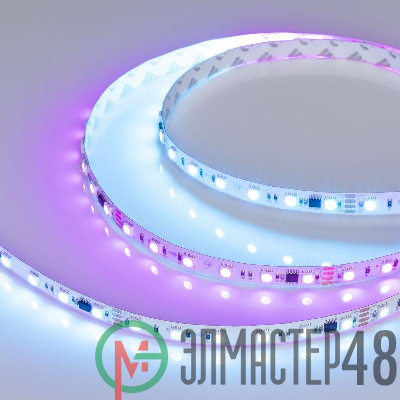 Лента светодиодная DMX-B60-10mm 24V RGB-PX6 15Вт/м IP20 5060 бегущий огонь (уп.5м) Arlight 033448