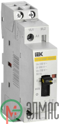 Контактор модульный КМ20-20МР AC с ручным управ. KARAT IEK MKK12-20-20