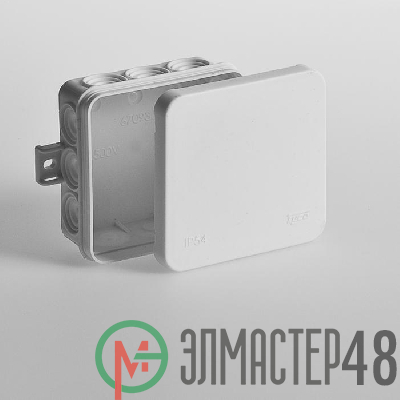 Коробка распр. ОП 85х85х35 IP54 Рувинил 67093Б