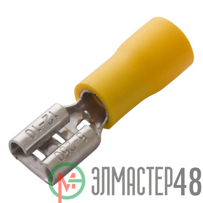 Клемма плоская изол. (гнездо) (VF 5.5-250) REXANT 08-0451