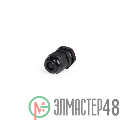 Ввод кабельный пластиковый PG 7 (3-6.5 мм) черн. (уп.100шт) Fortisflex 88639