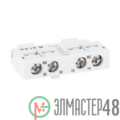 Блок контактов поперечный вспомогательный OptiStart MP-HQ20-T2 КЭАЗ 340186