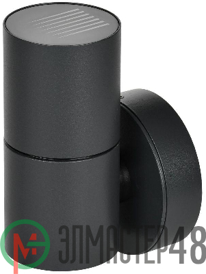 Светильник 5112 GU10 IP65 уличный настенный черн. IEK LT-UPU0-5112-GU10-1-K02