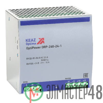 Блок питания OptiPower DRP-240-24-1 КЭАЗ 284549