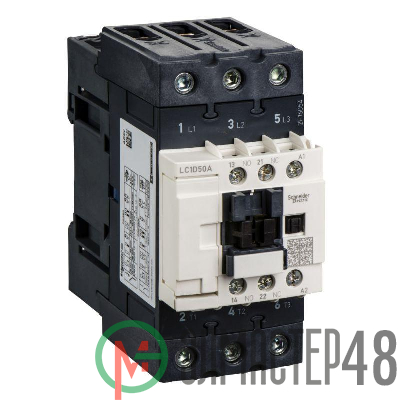 Контактор 3п 50А D50 220В AC SchE LC1D50AM7