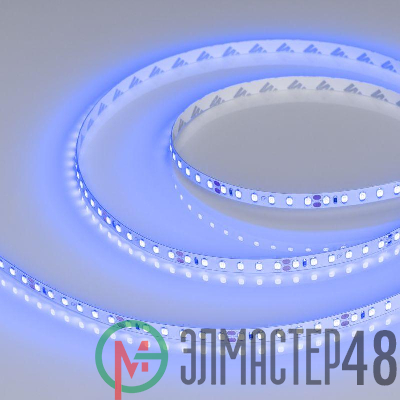 Лента светодиодная RT-A120-8mm 24V Blue 9.6Вт/м IP20 2835 (уп.5м) Arlight 0087833)