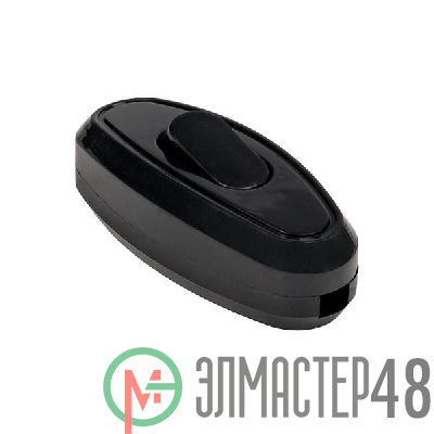 Переключатель на шнур черн. 6А 250В EKF APB6-30
