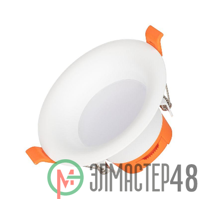 Светильник светодиодный MS-BLIZZARD-BUILT-R102-8W Day4000 WH 100 deg IP20 230В металл Arlight 035588