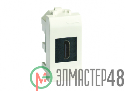 Розетка мультимедийная Brava 1мод. HDMI бел. DKC 76100B