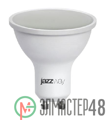 Лампа светодиодная PLED-SP 7Вт 3000К тепл. бел. GU10 520лм 230В JazzWay 1033550