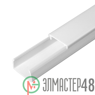 Кабель-канал 25х16 L2000 с двойн. замком бел. Промрукав PR.0625161