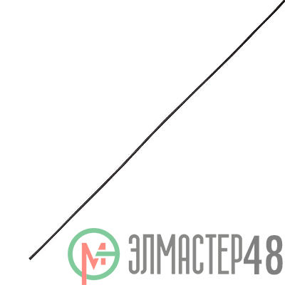 Трубка термоусадочная тонкостен. 4.8/1.6 с клеем (3:1) 1м черн. Rexant 20-4808