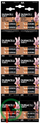 Элемент питания LR6-2BL BASIC 2х10 5010608 (блист.20шт) Duracell Б0051815