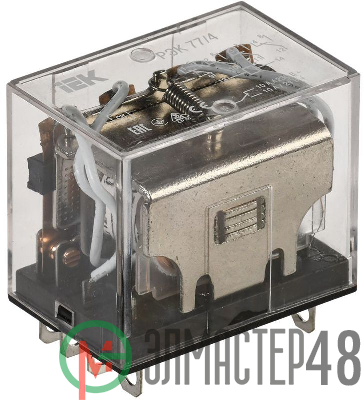 Реле РЭК 77-4 10А 12В DC ИЭК RRP10-4-10-012D