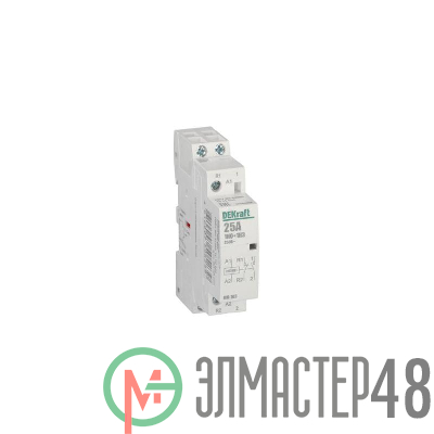 Контактор модульный МК-103 1НО+1НЗ 25А 230В SchE 18065DEK
