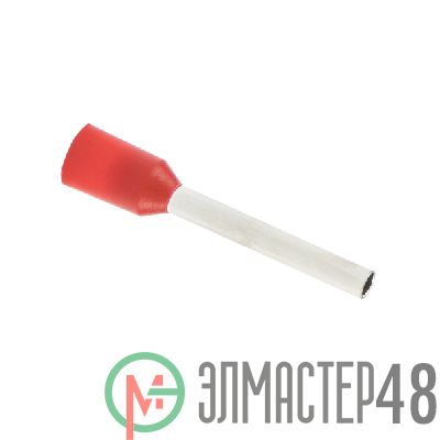 Наконечник штыревой втулочный изол. НШвИ 1.0-12 (уп.50шт) EKF nhvi-1.0-12