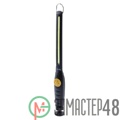 Фонарь аккумуляторный автомобильный Практик AA-701 COB литиевый аккум. 3.2А.ч крюк магнит 40г изгиб корпуса пластик. (кор.) Эра Б0036613