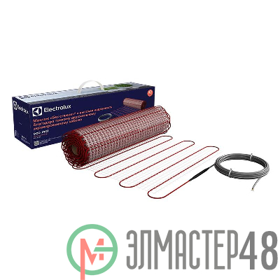 Комплект "Теплый пол" (мат) двужил. 150Вт/кв.м 150Вт 2кв.м 300Вт ECO Mat EEM 2-150-2 Electrolux НС-1145968