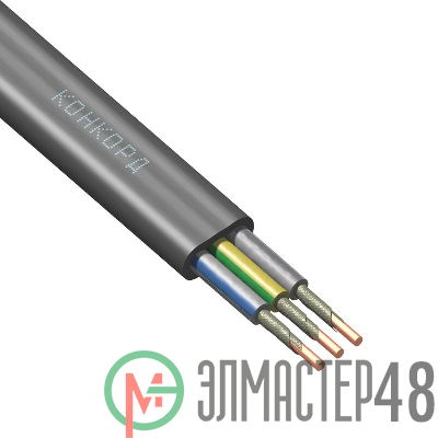 Кабель ППГ-Пнг(А)-FRHF 3х2.5 (N PE) 0.66кВ (м) Конкорд 4408